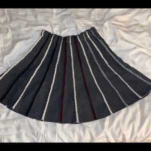 Gray Anthropologie Knit Skirt